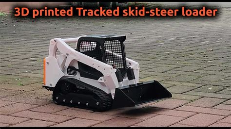 rc skid steer 3d print|3d printed rc skid steer.